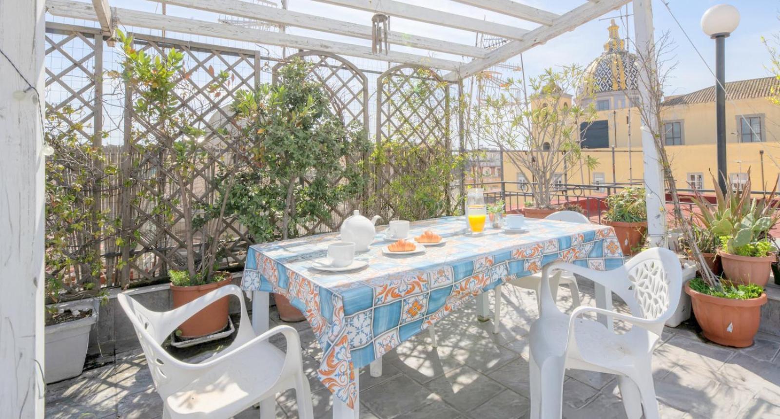Ferienwohnung Mimì Terrace Neapel Exterior foto